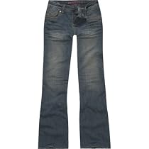 HYDRAULIC Womens Chevron Pocket Metro Jeans - Medium Blast