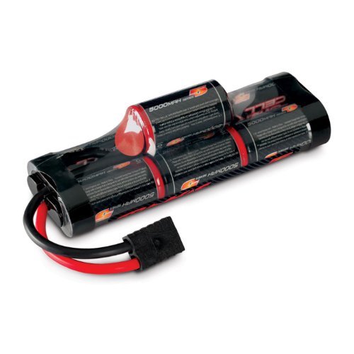 41OjvO1xPpL 7 Cell 8.4V Hump 5000mAh NiMH Battery w/TRA Conn