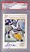 Marshall Faulk certified autograph St. Louis Rams 2000 Topps card PSA 9 MINT