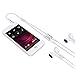 Atalanta 3.5mm Audio Stereo Y Splitter Cable 3.5mm Male to 2 Port 3.5mm Female for Earphone and Headset Splitter Adapter, Compatible with iPhone, Samsung, LG Smartphones, Tablets, MP3 Players