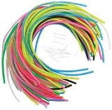 Pepperell Jelly Bracelets 50/Pkg-Glitter PBL6096, 6 Item(s)/Order