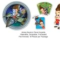 Wallpaper Brewster Nickelodeon Kids Jimmy Neutron Decor Accents NK2215C