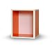 Way Basics Eco Modern Storage Cube Plus, Orange