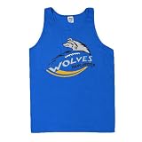 Manchester Wolves Arena Football Logo Tank Top - Royal