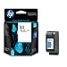 HP 23 Tri-Color Inkjet Print Ink Cartridge in Retail Packaging