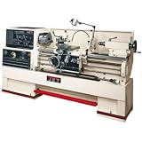 Jet 321940 GH-1660ZX 16-Inch Swing by 60-Inch between Centers 230/460-Volt 3 Phase Large Spindle Bore Metalworking Lathe