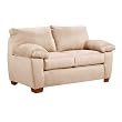 Vanguard Oversize Microsuede Sleeper Chair - Beige