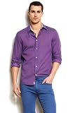 Armani Exchange Purple Stripe Shirt