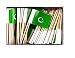One Box Pakistan Toothpick Flags, 100 Small Mini Pakistani Flag Cupcake Toothpicks or Cocktail Picks