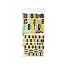 American Crafts Remarks Sticker Book, Moma Letter/Color Set 3