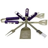 BSI LSU Tigers BBQ Set