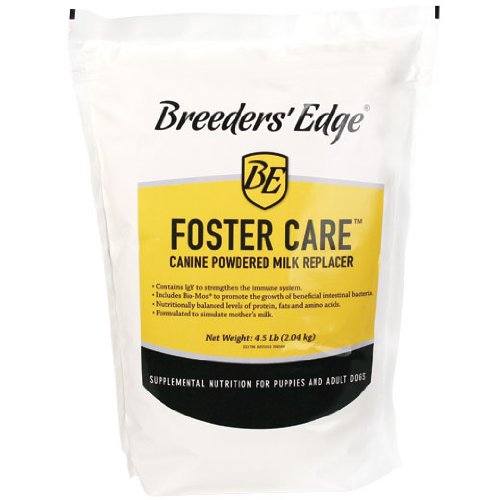 Breeders Edge Foster Care Canine Powdered Milk Replacer 4 5 Lb for