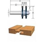 BOSCH 84623M 1/4-Inch Shank tongue an...