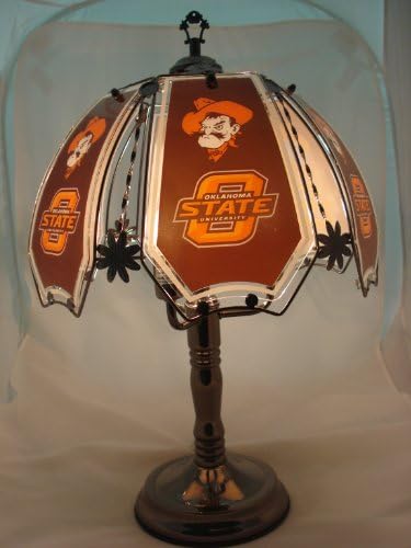 NEW Oklahoma State Cowboys 24" 6 Panel Touch Lamp NIB NR 1632C-OHU