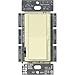 Lutron Diva LED+ Dimmer Light Switch for Dimmable LED, Halogen, and Incandescent Bulbs, 150 Watt, Single-Pole or 3-Way, DVCL-153P-AL, Almond