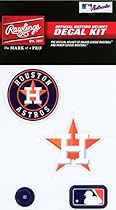 Rawlings Sporting Goods MLBDC Decal Kit, Houston Astros
