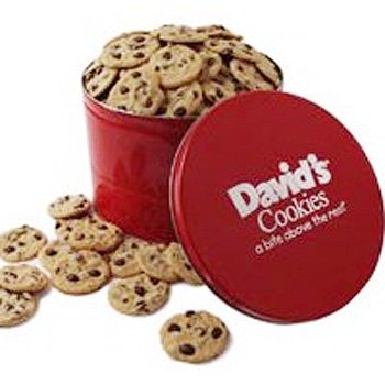 Fresh Baked Mini Bites 3 lb. Tin - Assorted Cookies by David