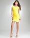 Off Shoulder Bodycon Bandage Dress - WEB EXCLUSIVE - BUTTERCUP (XS)