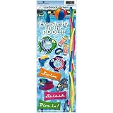 Pool Cardstock Scrapbook Stickers
