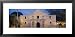 Facade of a Church, Alamo, San Antonio, Texas, USA Framed Art Poster Print by Panoramic Images, 31x15