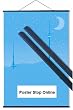 Black Poster Hangers - (Size: 24'')