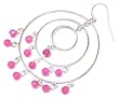 Sterling Silver Hoop Earrings (Rodium Plated)