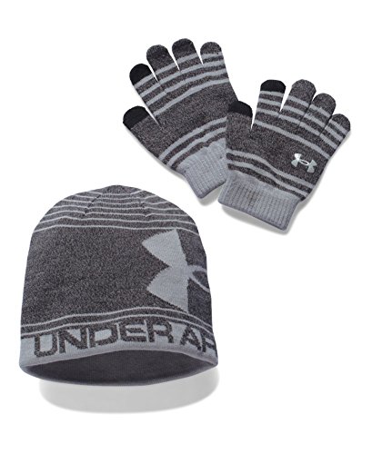 Under Armour Boys' UA Beanie & Glove Combo Pack
