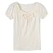Girls' Xhilaration® Square Neck Top - Cream