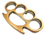 Heavy Duty Brass Knuckles Belt Buckle Brown
