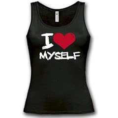 I LOVE MYSELF - Damen Tank Top Gr. S bis XXL Diverse Farben