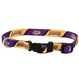 Los Angeles Lakers Adjustable Dog/Cat Collar (X-Small)