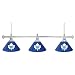 Nhl Toronto Maple Leafs 60 Inch 3 Shade Billiard Lamp