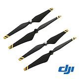 DJI Phantom 2 & 3 Series Carbon Fiber Reinforced Self-Tightening Propellers Props, 24 x 12.7cm, 2 Pack, Black with Yellow Stripes DJI Phantom 2 & 3 Series Carbon Fiber Reinforced Self-Tightening Propellers Props, 24 x 12.7cm, 2 Pack, Black with Yellow Stripes