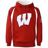 Men`s Wisconsin Badgers Class Act Big Logo Hoodie