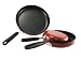 Arcosteel 3 Piece Carbon Steel Non-Stick Fry Pan Set