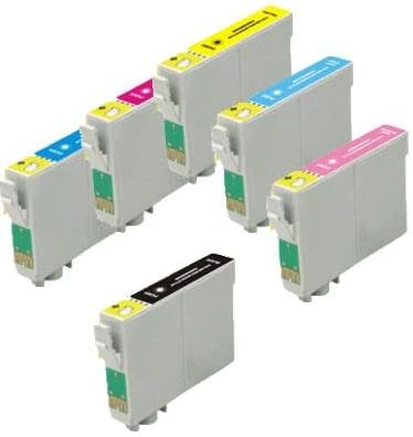 US Ink Express Compatible Ink Cartridge Replacement for EPSON T098, T099 (1x Black, 1xCyan, 1x Yellow, 1x Magenta, 1x Light Cyan, 1x Light Magenta, 6-Pack)