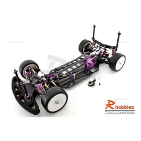 1 10 RC EP High Performance Mi4 Touring Car Carbon Fiber Chassis (Belt-Drive) from Car Bodies