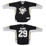 Children / Boys NHL Pittsburgh Penguins Fleury #29 Hockey Jersey / Sweater - Black & Yellow (Size: 4/5 )