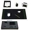 Green Italian Leather 7Pc Gift Set