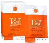 Tantowel Plus Deeper, Darker Self-Tanning Towelette 10 ea