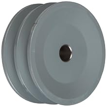 TB Woods 2AK3212 FHP Bored-To-Size, 3.25" Outside Body Diameter, 0.5" Bore Diameter V-Belt Sheave