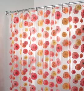 Gerber Daisy Vinyl Shower Curtain