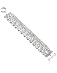 Isaac Mizrahi "Bling Bling" Multi-Strand Bling Bracelet, 8.5"
