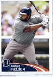 2012 Topps Baseball MLB Sticker #66 Prince Fielder Detroit Tigers