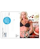 Be My Playmate On Valentine's Day Postcard Panty (Female)