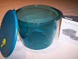 Tupperware Vent N Serve 3.5 Qt Mega Deep Bowl New Aqua Tupperware Vent N Serve 3.5 Qt Mega Deep Bowl New Aqua