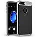 iPhone 7 Plus Case, Orzly AirFrame for iPhone 7 Plus – Lightweight & Slim-Fit Protective Bumper Frame & Case for iPhone 7 Plus - Silver on Black
