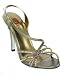 Strappy Jeweled Formal Sandal Wedding Bridal