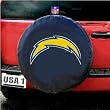 San Diego Chargers NFL Spare Tire Cover (Black)