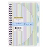 Plan Ahead Undated Weekly and Monthly Planner Agenda Book